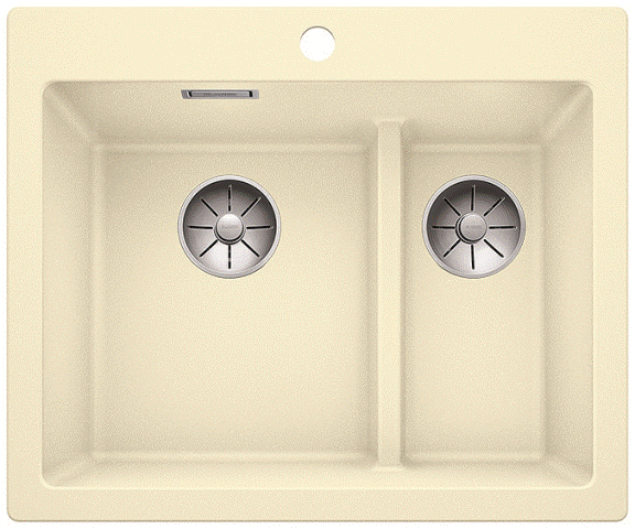 BLANCO PLEON 6 SPLIT kaufen | Silgranit Sple | gnstig Farbe Jasmin InFino